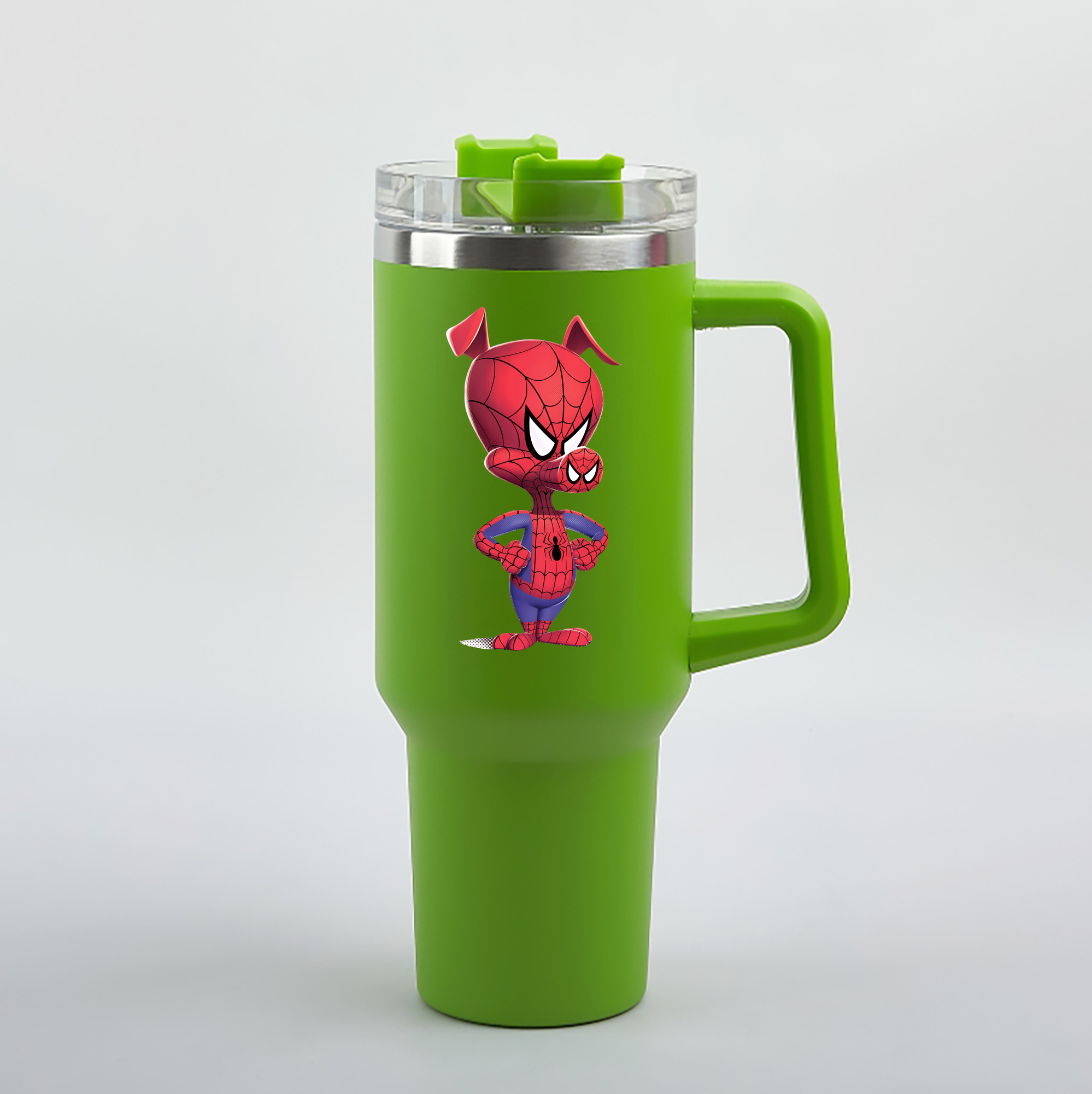 （画像用） Spider Man スパイダーマン 1200mL車用タンブラー（カラープリント）